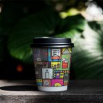 لیوان ۲۵۰ دوجداره کاغذی