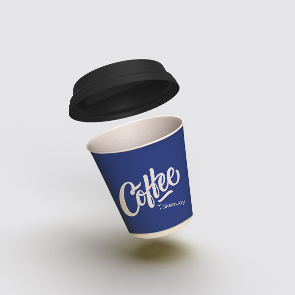 لیوان کاغذی تک جداره