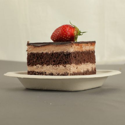 بشقاب مربع 6 سانتی یکبار مصرف