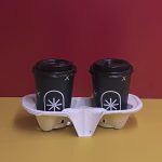 هولدر دوتایی سفید