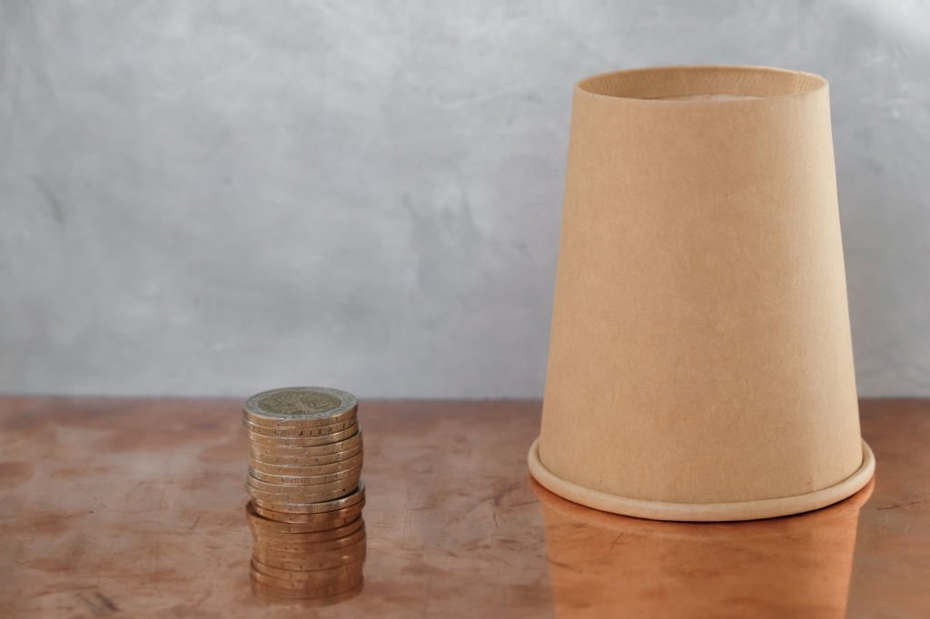 سود فروش لیوان کاغذی