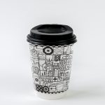 لیوان کاغذی دوجداره لونا ۲۵۰ سی سی - Image 2