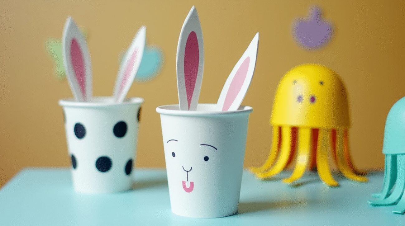 ایده‌های خلاقانه با لیوان کاغذی برای تولد پسرانه