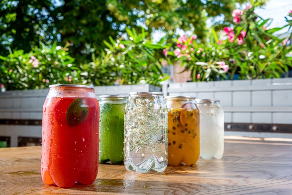 بطری درب دار پلمپ شده